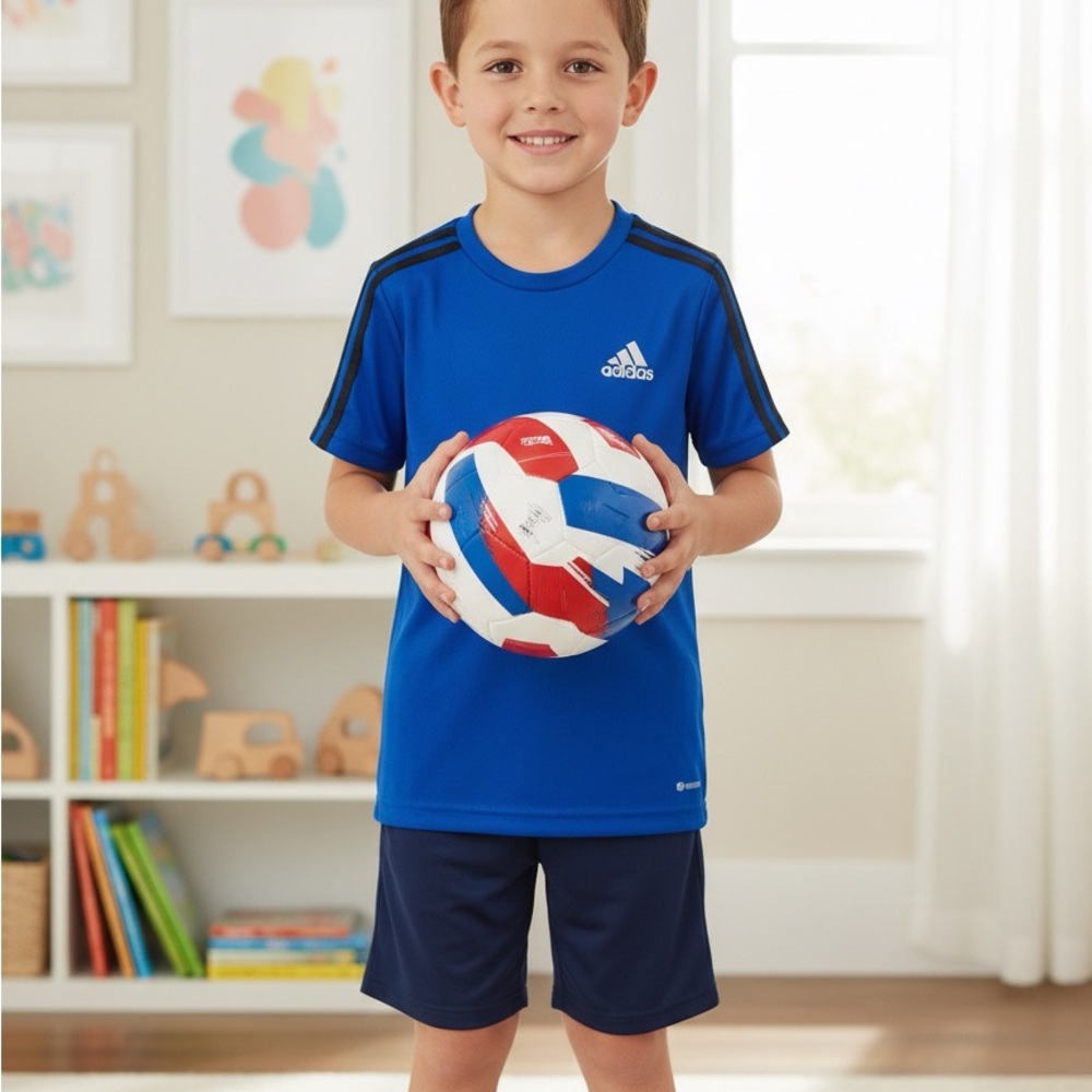 Adidas Youth Royal Blue Sports Outfit